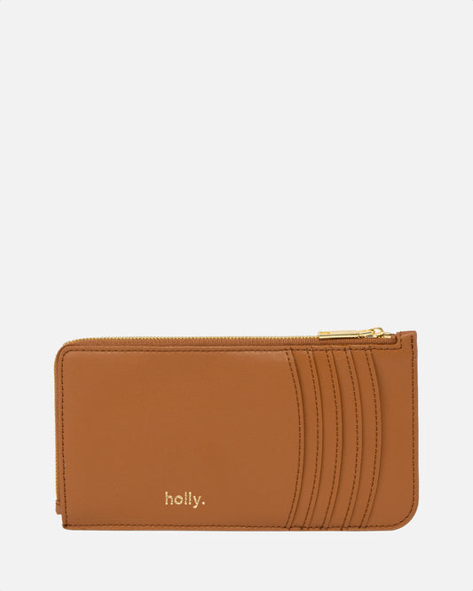 Timeless Long Zip Wallet Tan