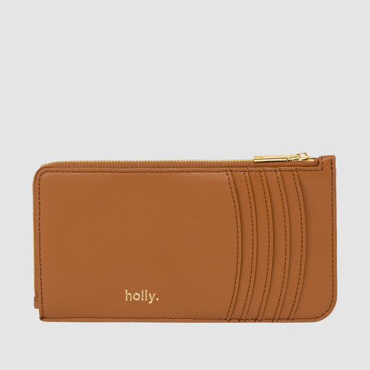 Timeless Long Zip Wallet Tan