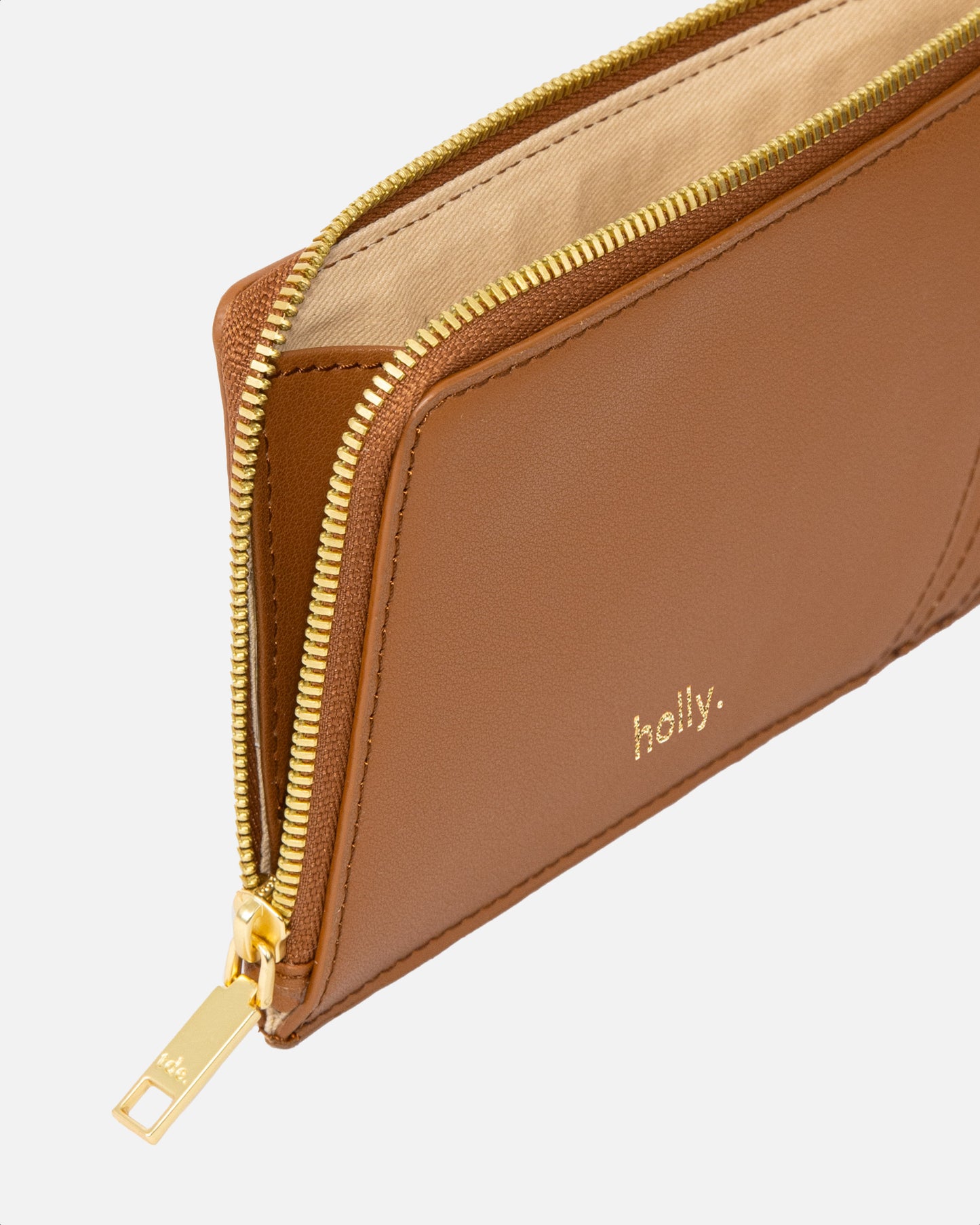 Timeless Long Zip Wallet Tan
