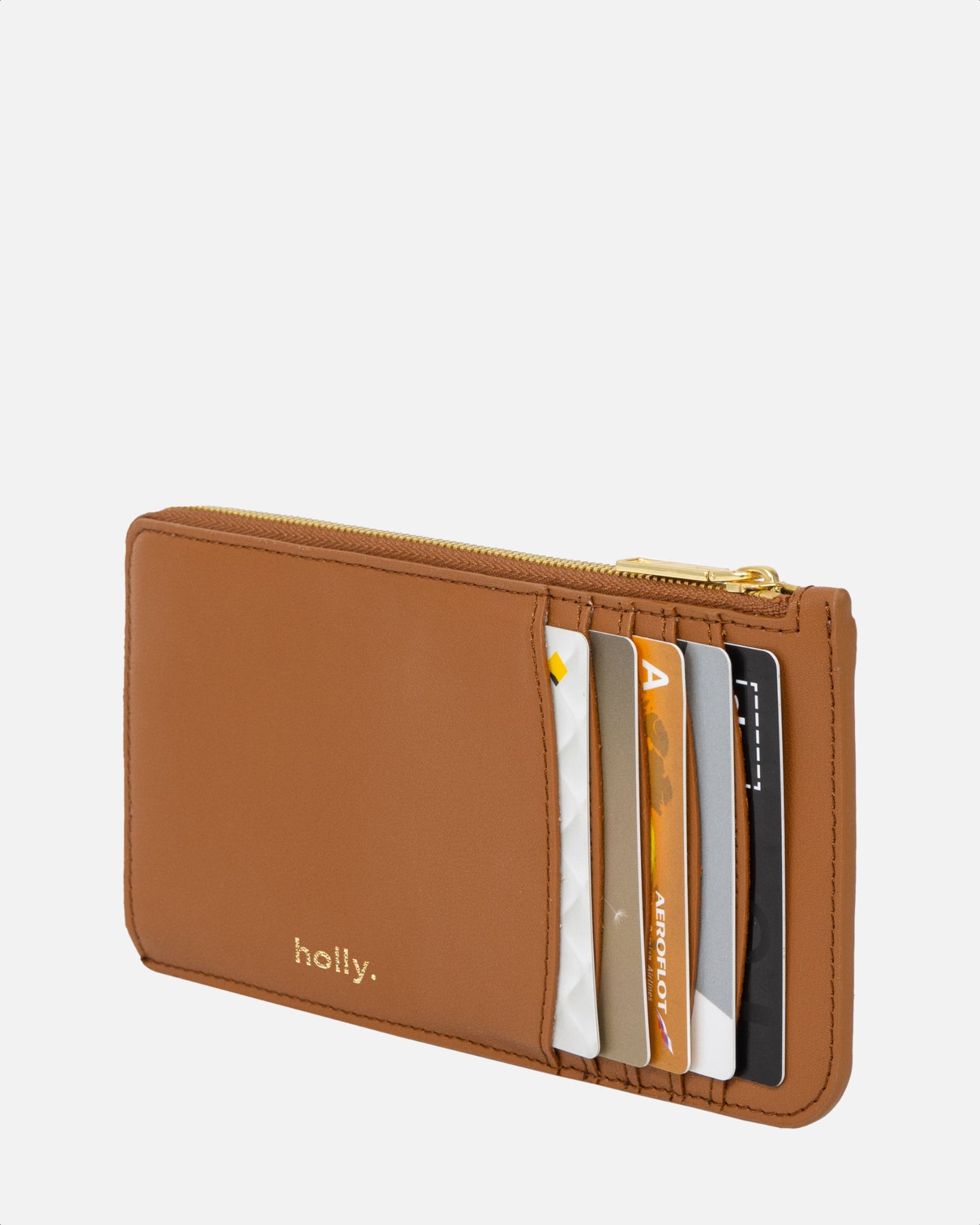 Timeless Long Zip Wallet Tan