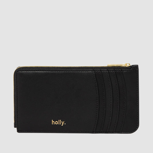 Timeless Long Zip Wallet Black