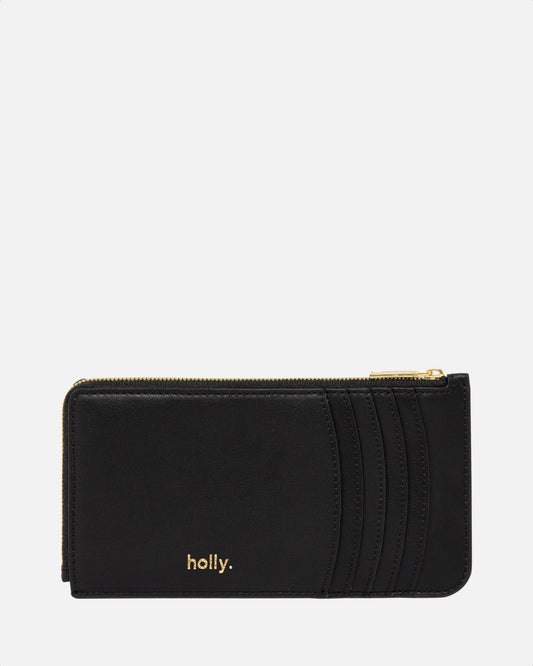 Timeless Long Zip Wallet Black