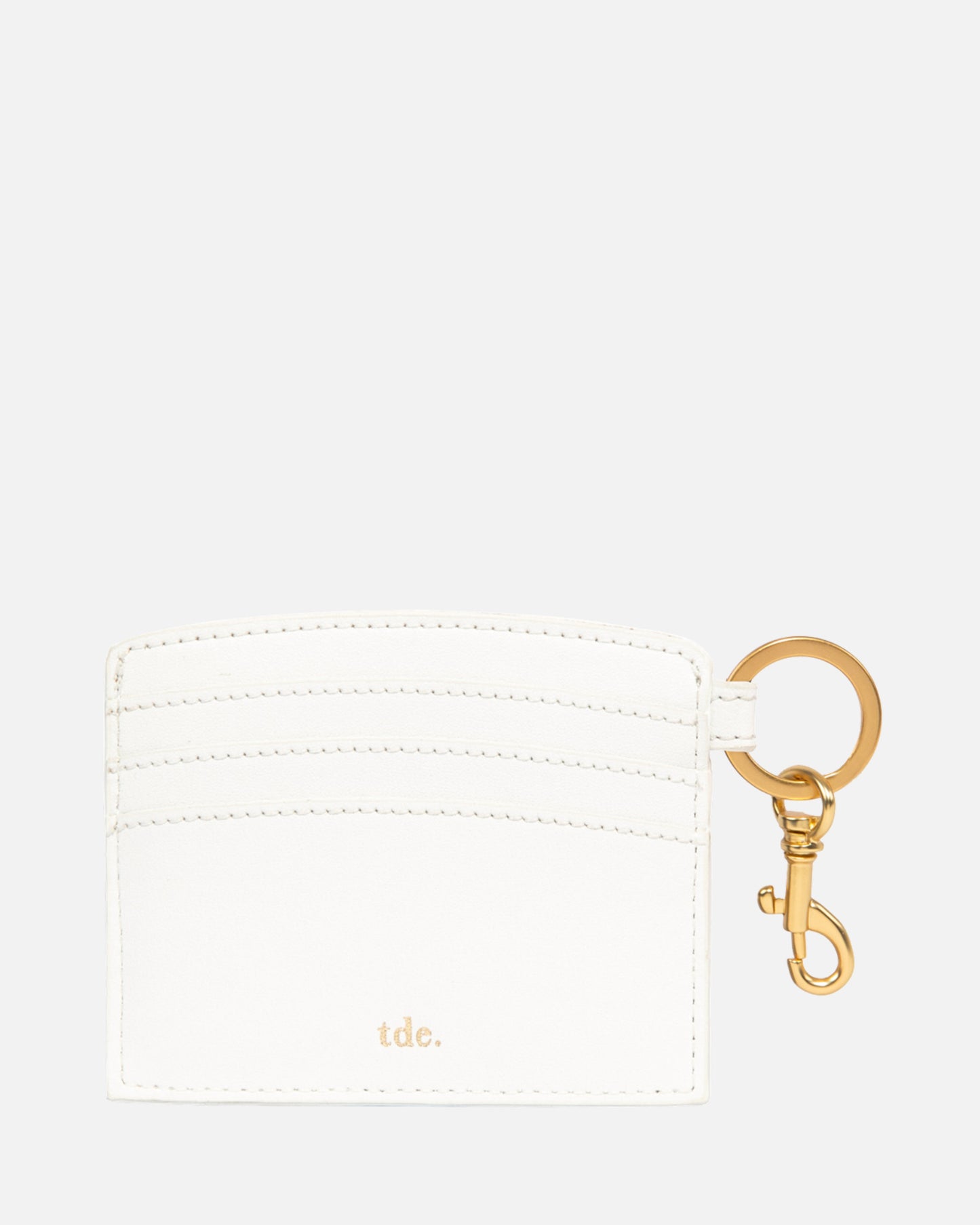 Timeless CC Sleeve Keyring Pure White