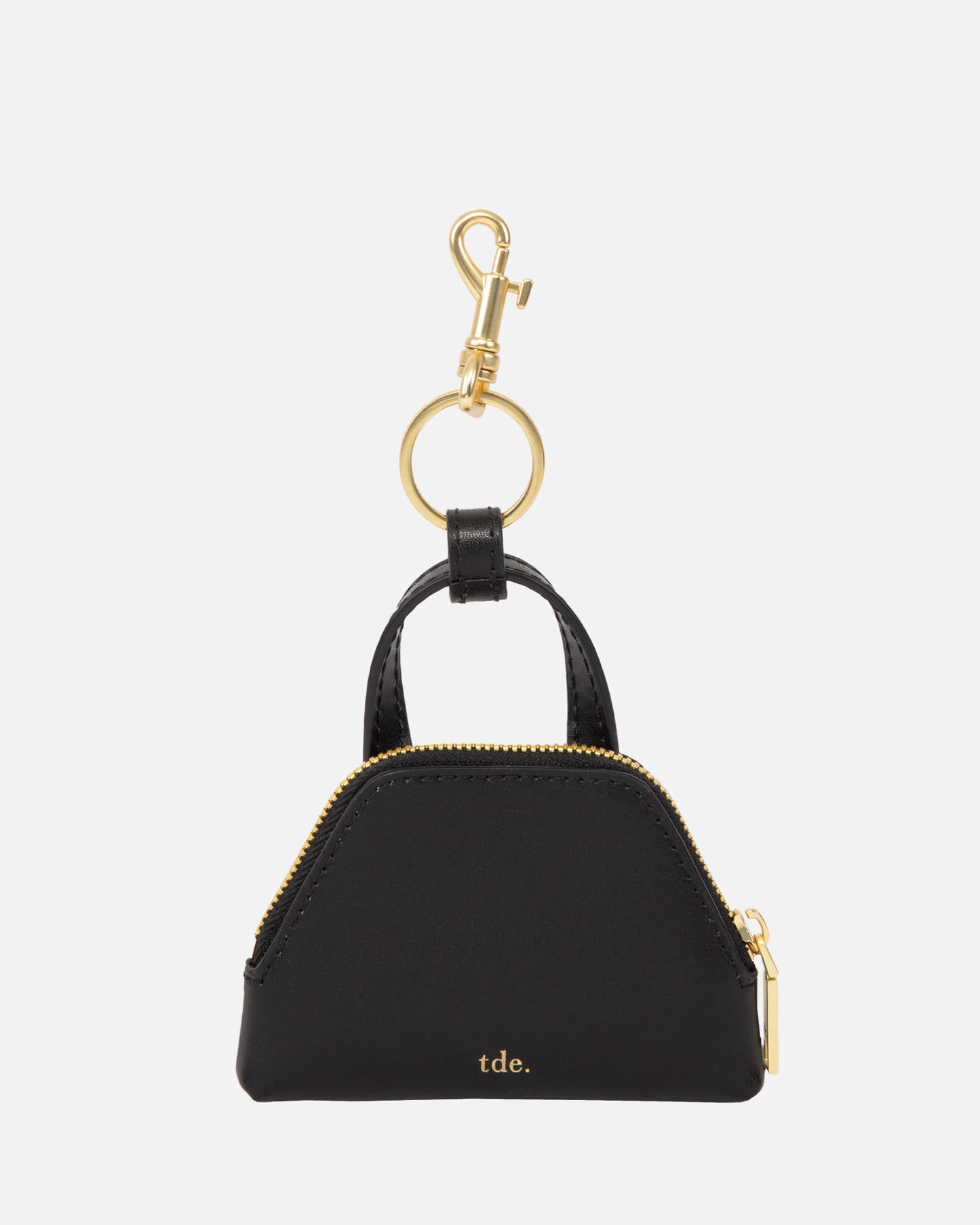 Elsa Micro Bag Keyring Black