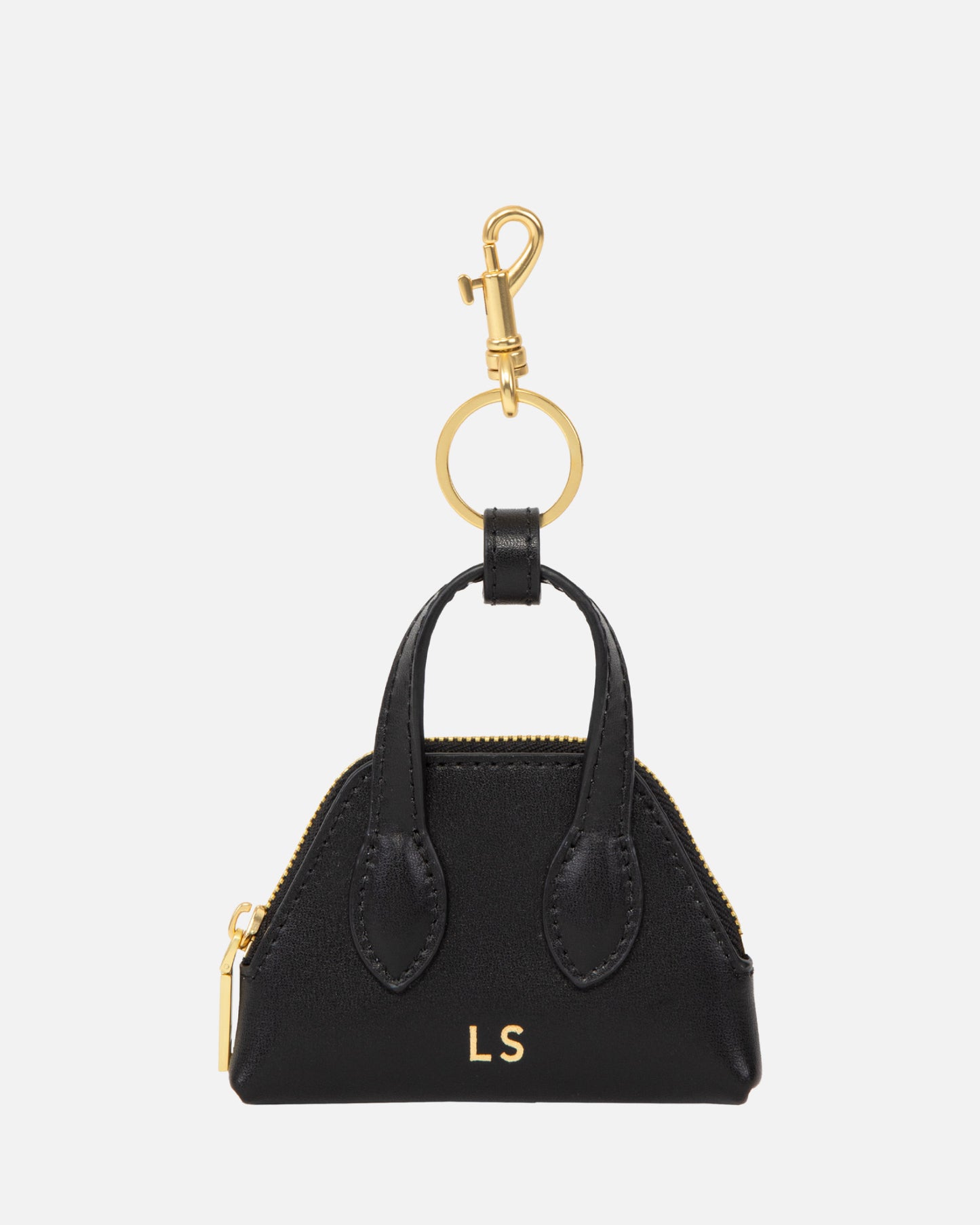 Elsa Micro Bag Keyring Black