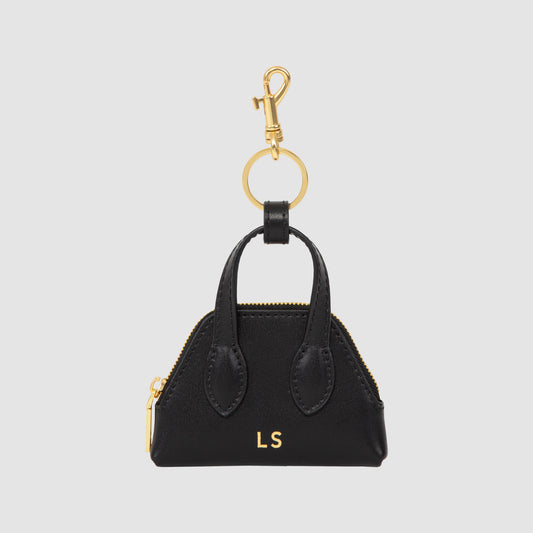 Elsa Micro Bag Keyring Black