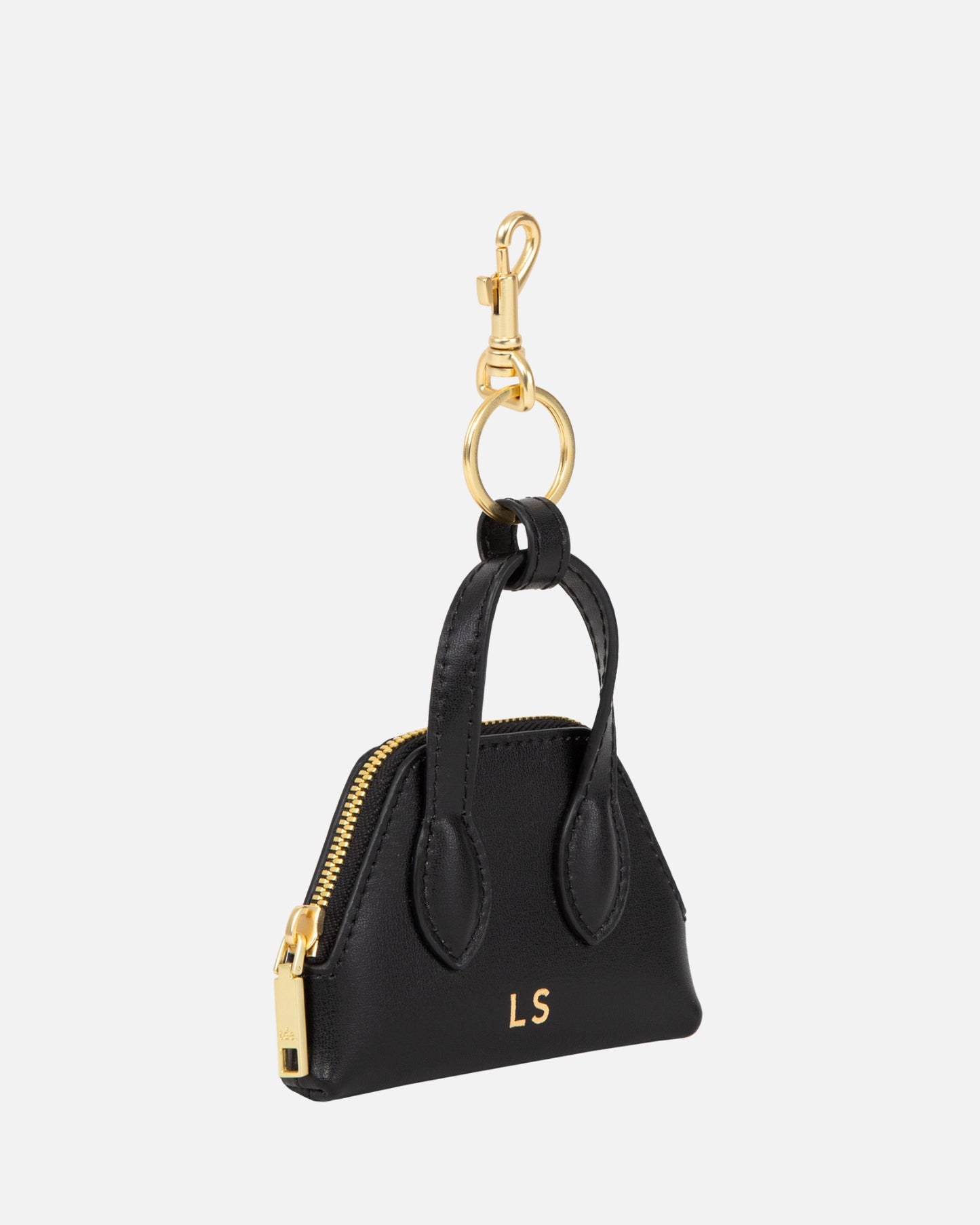Elsa Micro Bag Keyring Black
