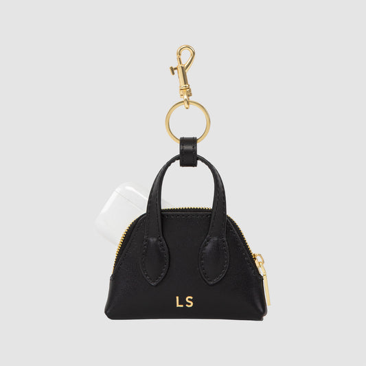 Elsa Micro Bag Keyring Black