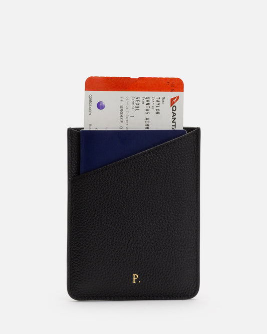 Piper Passport Cover Black