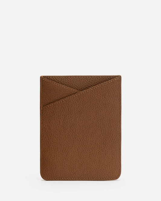 Piper Passport Cover Dark Tan