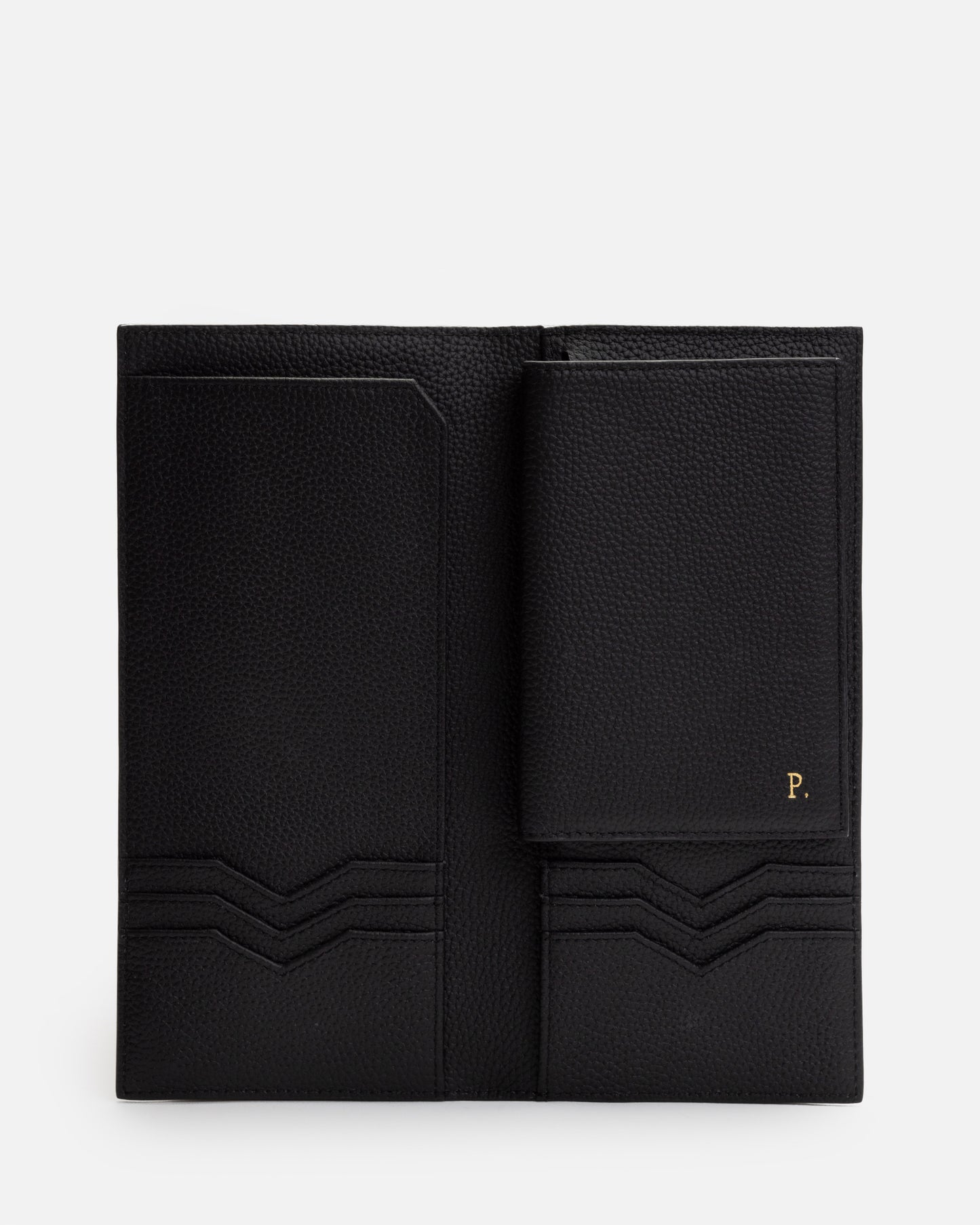 Piper Slim Travel Wallet Black