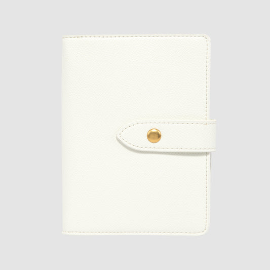 Essentials A6 2025 Diary Binder Pure White