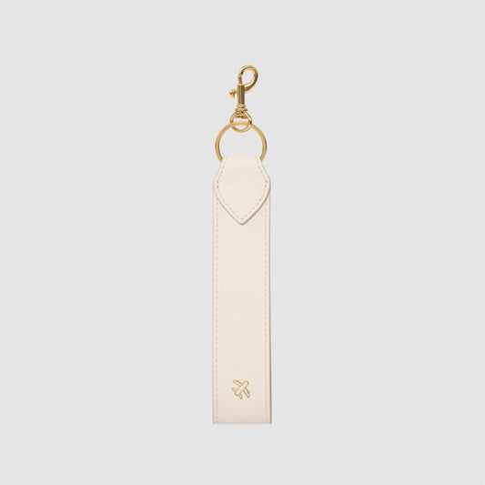 Era Wristlet Keyring Cream