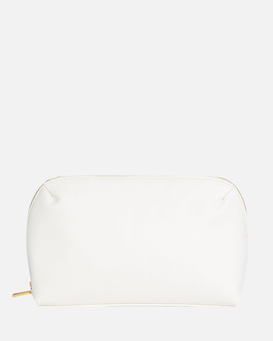 Timeless Large Everything Pouch Pure White