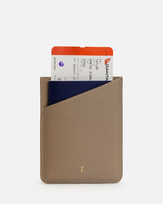 Piper Passport Cover Stone