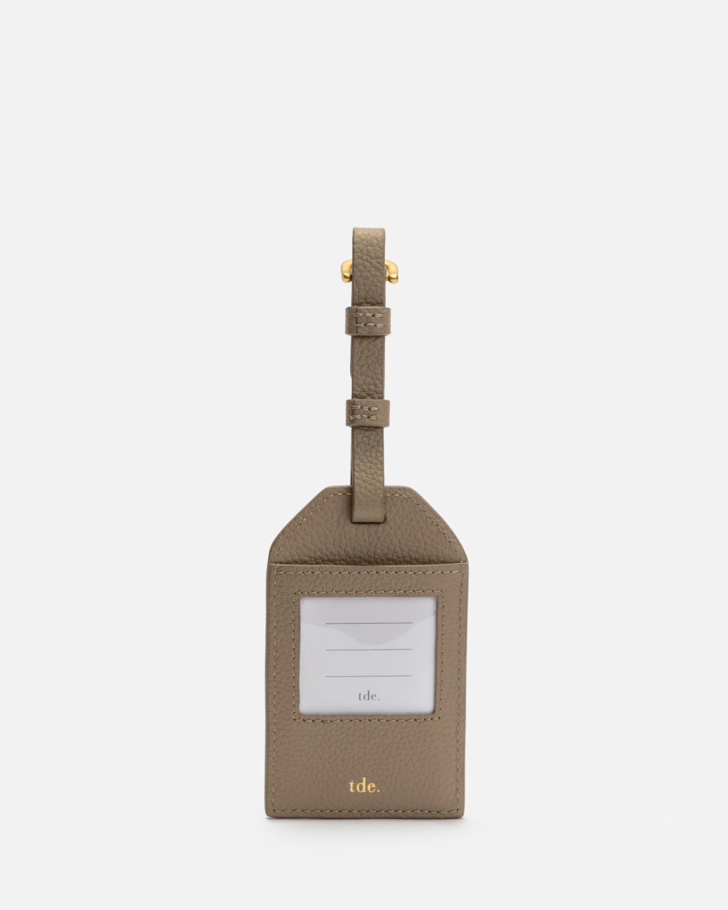 Piper Luggage Tag Stone
