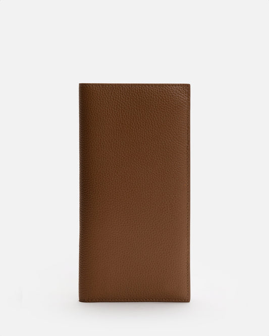 Piper Slim Travel Wallet Dark Tan