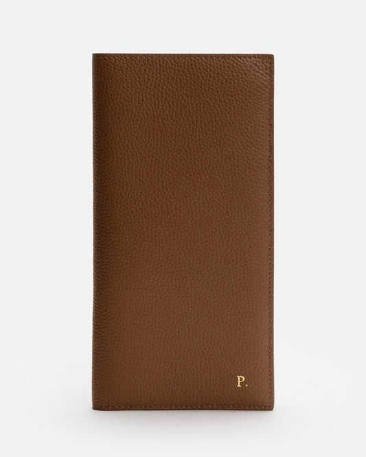 Piper Slim Travel Wallet Dark Tan