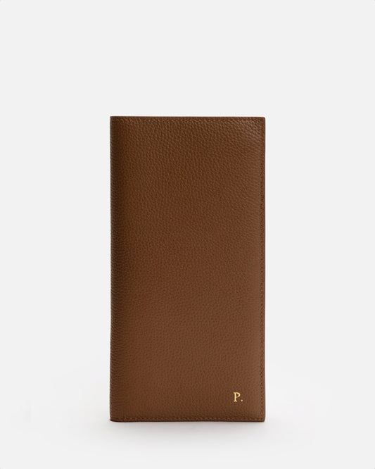 Piper Slim Travel Wallet Dark Tan