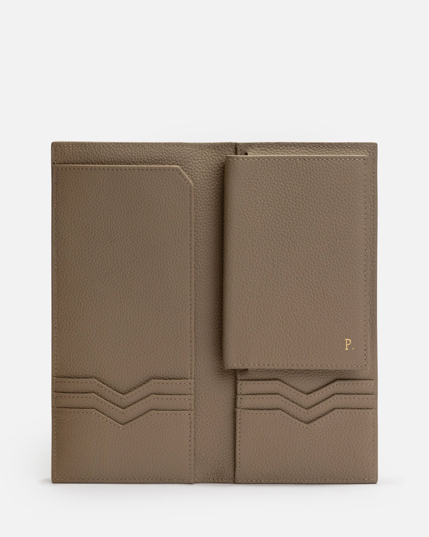 Piper Slim Travel Wallet Stone