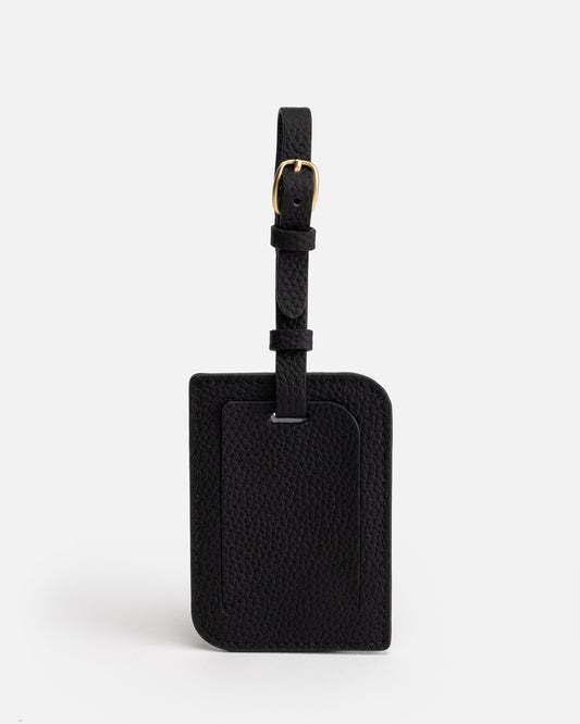 Olivia Luggage Tag Black