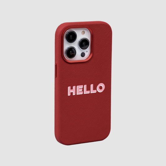 iPhone 14 Pro Case Scarlet