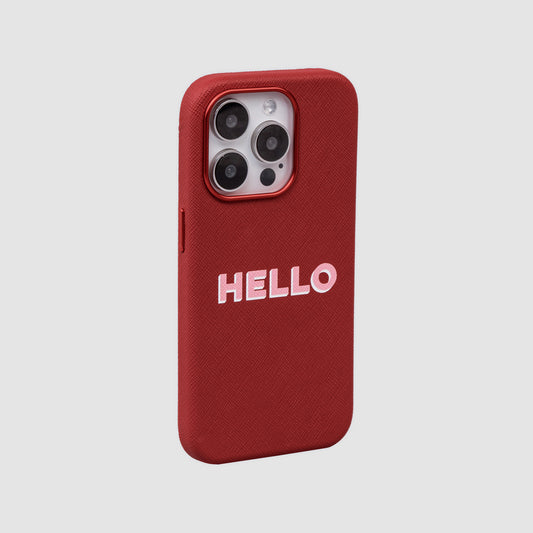 iPhone 15 Pro Case Scarlet