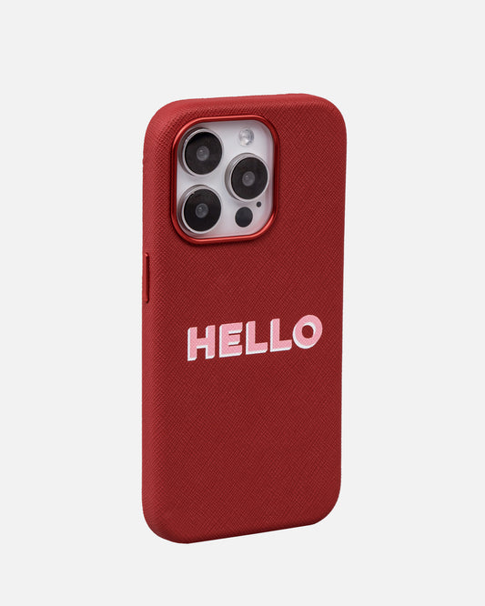 iPhone 15 Pro Case Scarlet