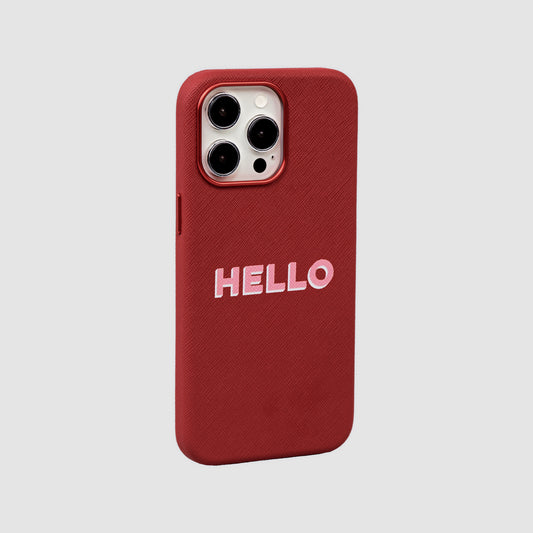 iPhone 15 Pro Max Case Scarlet