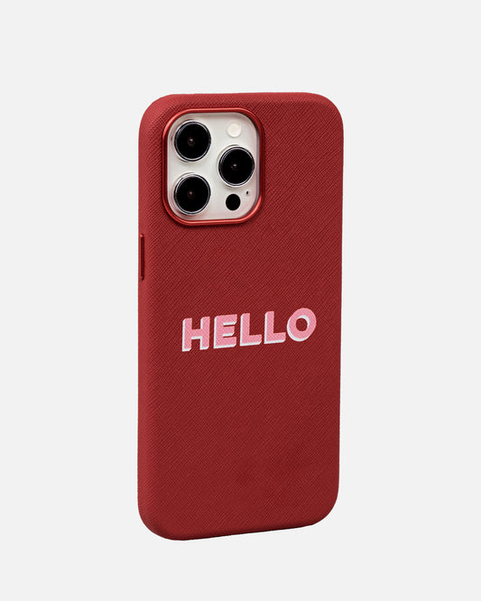 iPhone 15 Pro Max Case Scarlet