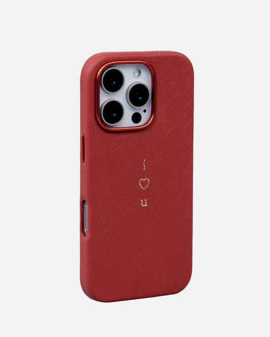 iPhone 16 Pro Case Scarlet