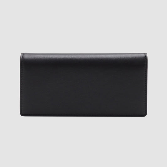 Black Smooth Leather Wallet