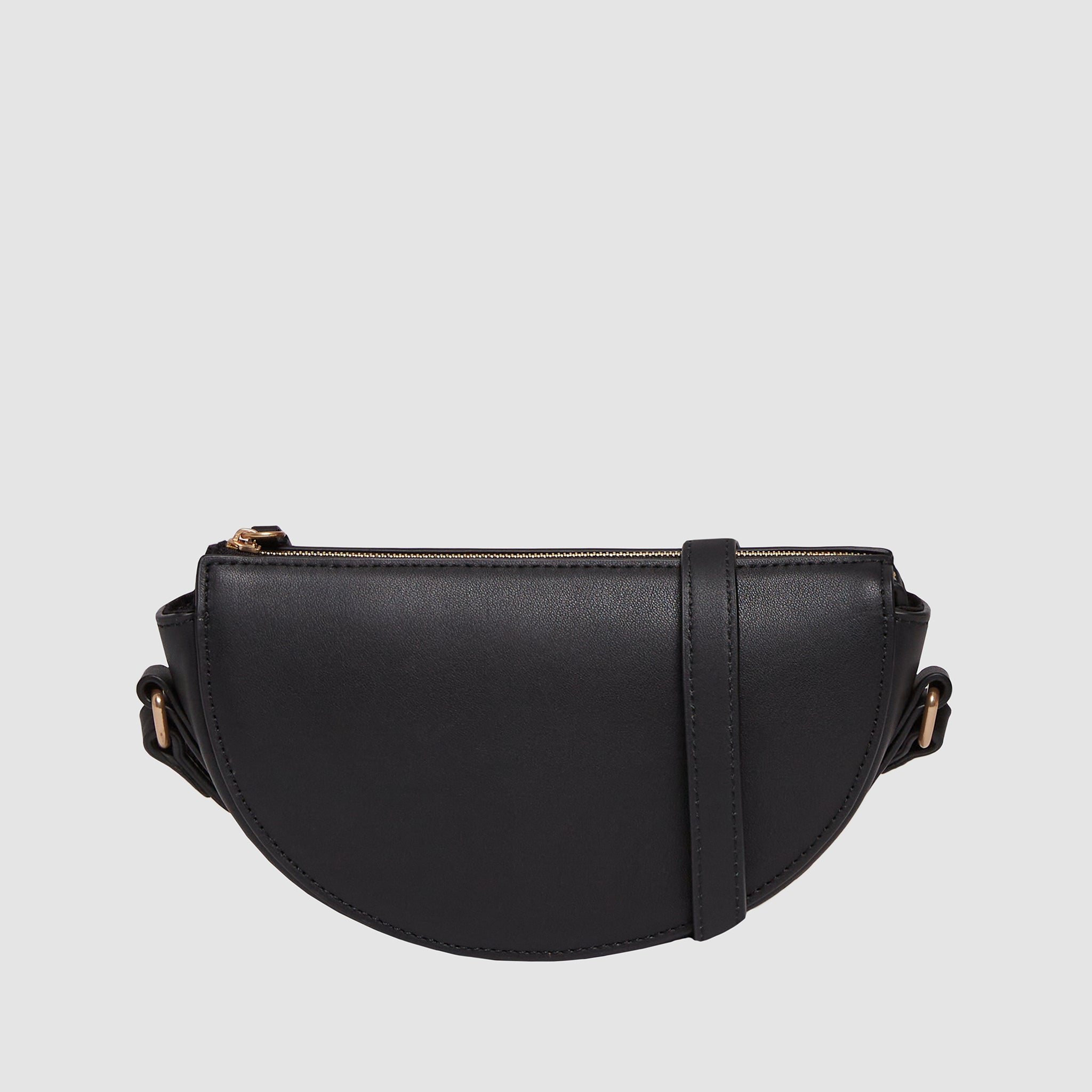 Crescent Crossbody Bag Nappa Leather Black – The Daily Edited