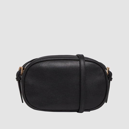 Isla Mini Cross Body Bag Nappa Leather Black