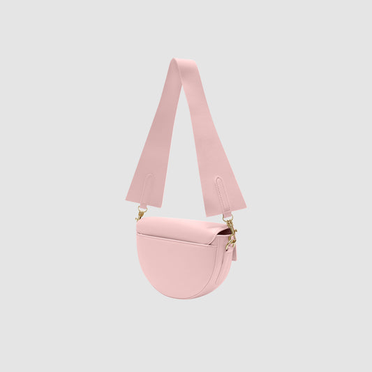 Crescent Small Day Bag Nappa Leather Chalk Pink