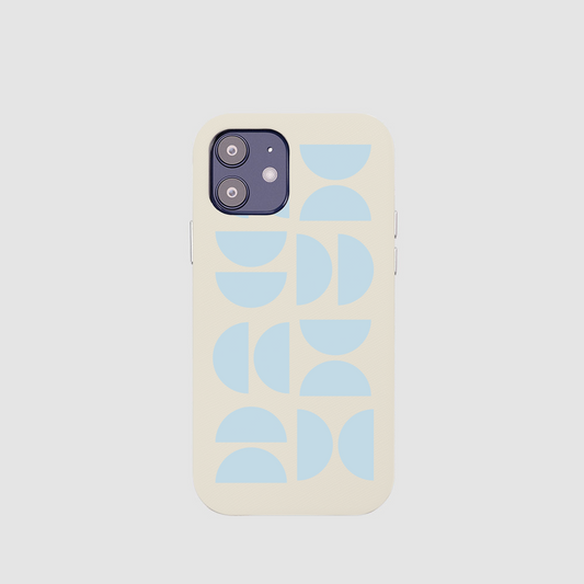 Wrap Geo Powder Blue iPhone 12 Mini Case