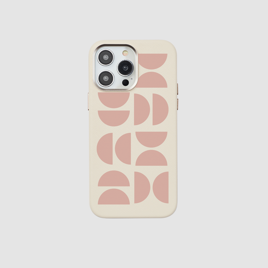 Wrap Geo iPhone 14 Pro Max Blush Case