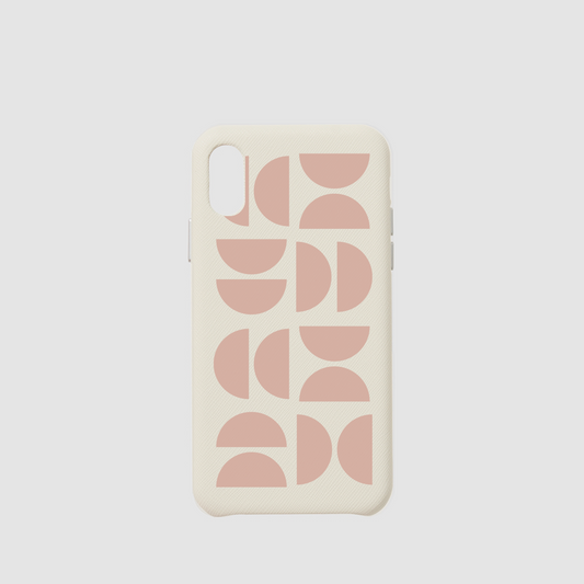 Wrap Geo Blush iPhone XS Max Case