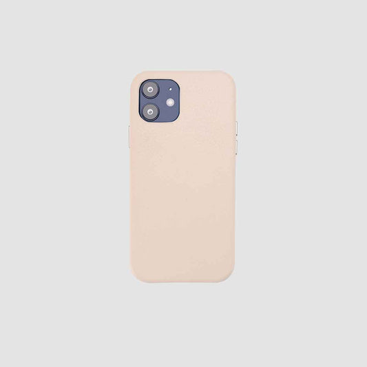 Pale Pink Pebbled Wrap iPhone 12 mini Case_1