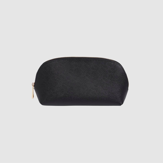 Black Saffiano Leather Cosmetic Case_1