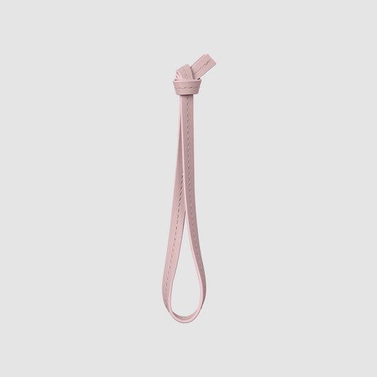 Wristlet Strap Nappa Leather Chalk Pink